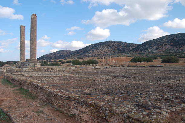 istock Ancient ruins of Ptolemais near Benghazi, Libya 1253486470