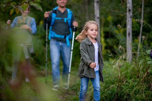 istock Family enjoying a summer camping trip 1253489781