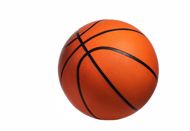 istock Basketball isolated on white background. 1253491845