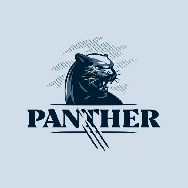 Ilustración de La Pantera Negra Y Agresiva Desnó Sus Dientes y más Vectores Libres de Derechos de Leopardo - Leopardo, Logotipo, Vector - iStock Ilustración de La Pantera Negra Y Agresiva Desnó Sus Dientes y más Vectores Libres de Derechos de Leopardo - Leopardo, Logotipo, Vector - iStock