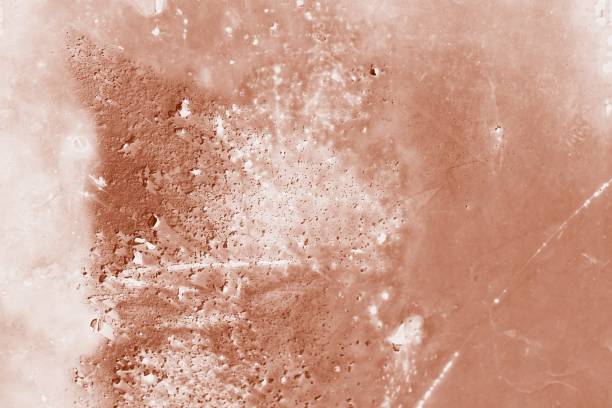 istock Old rusty texture metal background. Oxidized metal iron panel, brown toned 1253515393