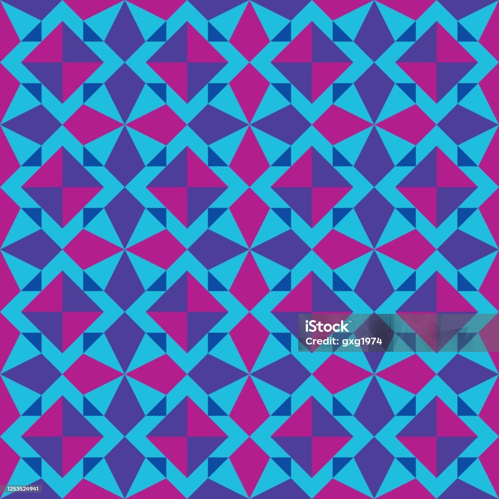 Repeat Pattern Surface Pattern Geometric Vector Repeat Surface Pattern Stock Illustration - Download ...