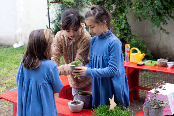 istock girls playing outdoors 1253530087