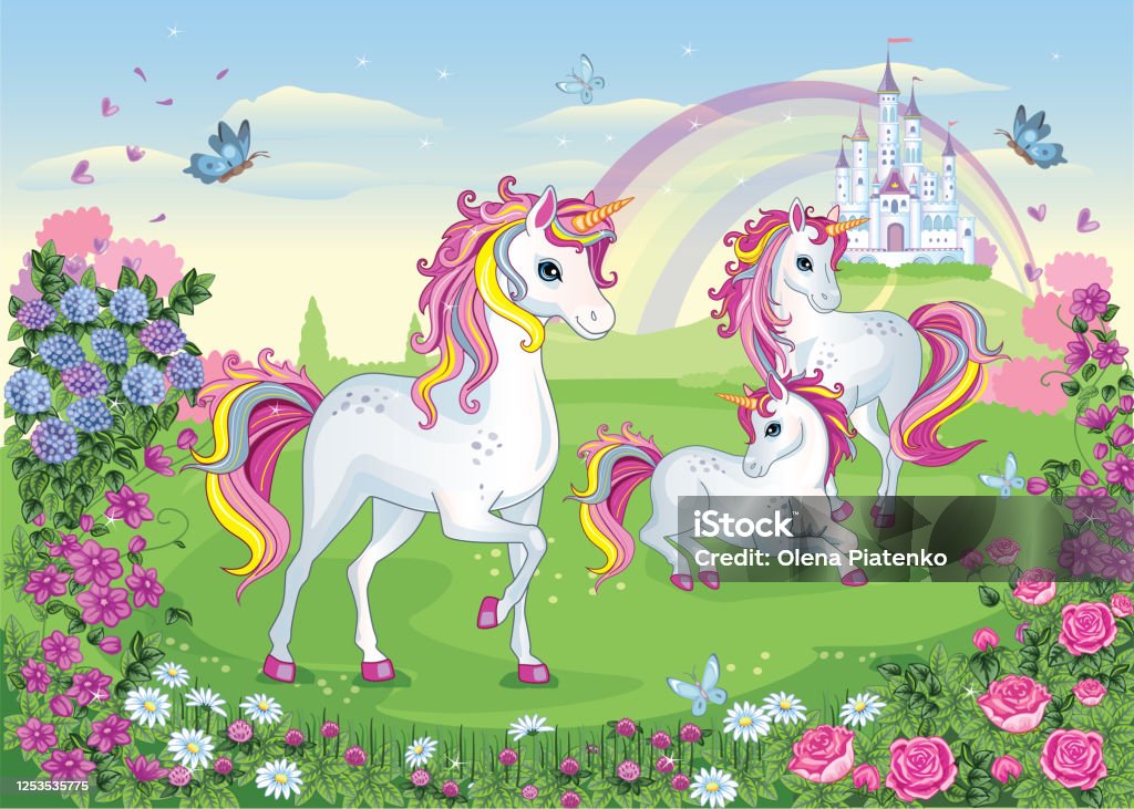 Ilustración de Conjunto De Hermosos Unicornios Blancos Fondo De Cuento De Hadas Con Castillo Arco Iris Fabuloso Prado De Flores Con Caballo Pony Fondo De Pantalla Para Niña Wonderland Ilustración De Dibujos Ilustración de Conjunto De Hermosos Unicornios Blancos Fondo De Cuento De Hadas Con Castillo Arco Iris Fabuloso Prado De Flores Con Caballo Pony Fondo De Pantalla Para Niña Wonderland Ilustración De Dibujos