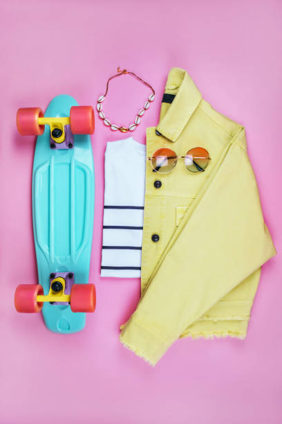 istock Summer fashion flatlay 1253537930