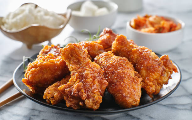 istock crispy fried korean chicken wings in soy garlic sauce 1253541134