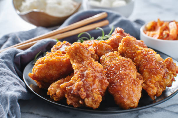 istock crispy fried korean chicken wings in soy garlic sauce 1253541184