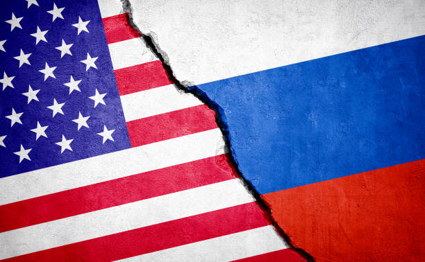 istock USA and Russia conflict 1253545408