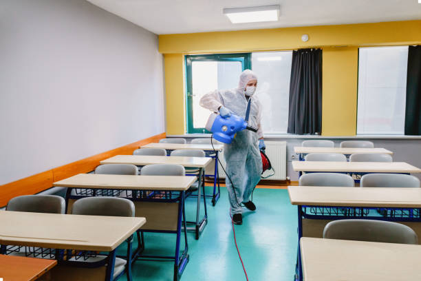 istock Classroom disinfection during COVID-19 pandemic 1253554847