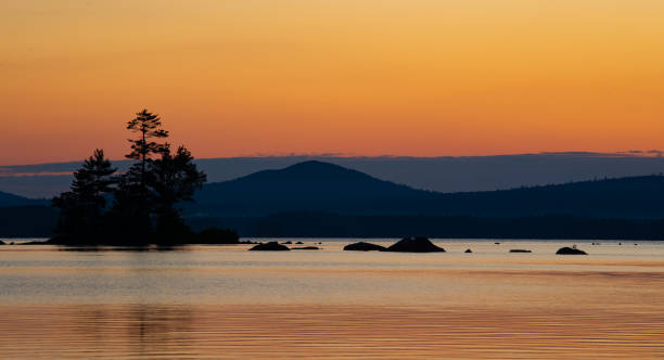 istock Maine Lake at Sunrise 1253555963
