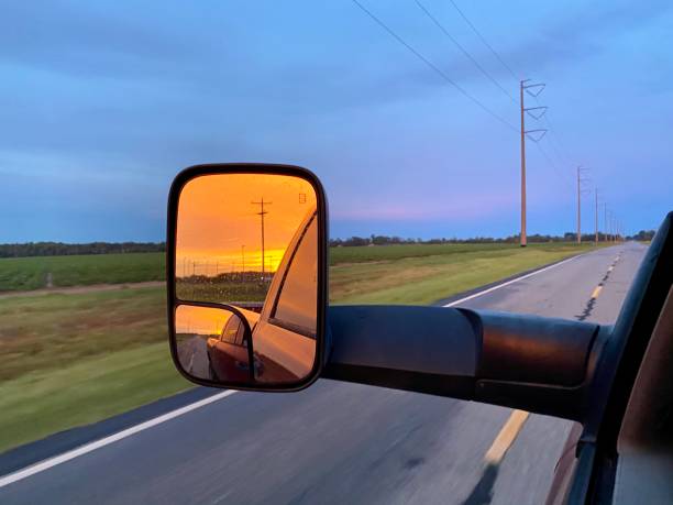 istock Sunset In The Rearview 1253565994