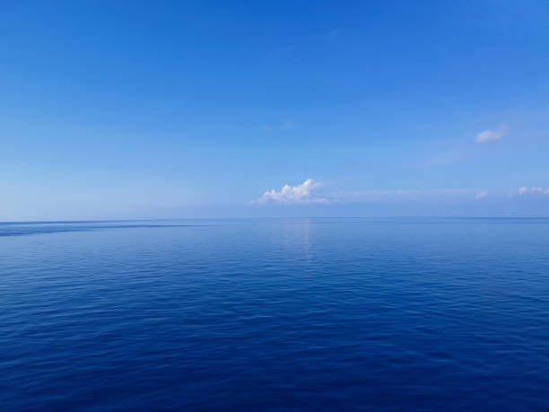 istock sky and clouds reflected in the ocean 1253570275