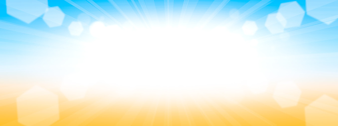 Summer Rays Background Abstract Summer Background With Sun Rays Stock Illustration - Download ...