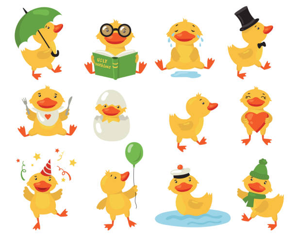Cartoon Duck Illustrations, Royalty-Free Vector Graphics & Clip Art - iStock