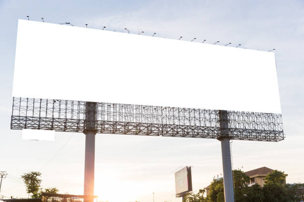 istock billboard blank for outdoor advertising poster or blank billboard for advertisement 1253587836