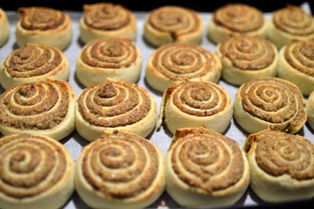 istock homemade baked walnut strudels close up 1253592085