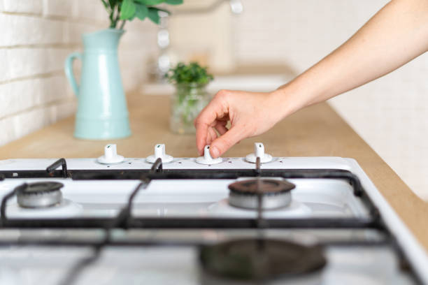 istock White kitchen in apartment with modern interior 1253592219
