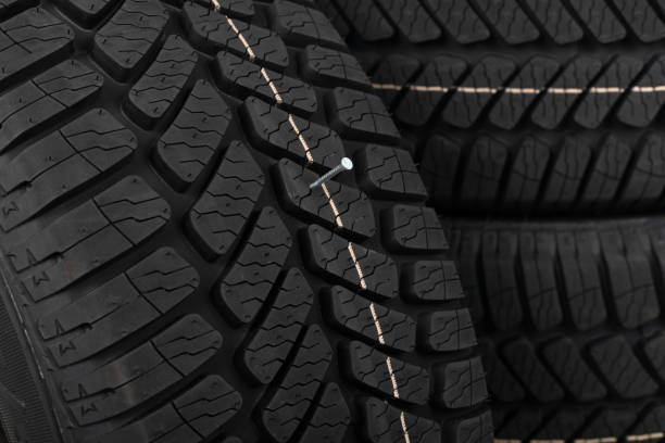 istock New tyre for car 1253597813