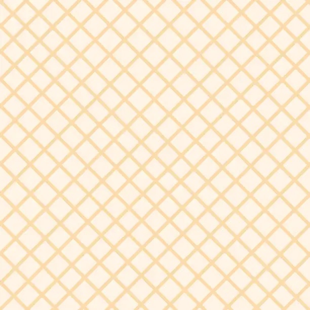 Vector illustration of Ice cream cone seamless pattern background.