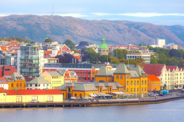 istock Stavanger, Norway city view 1253606705
