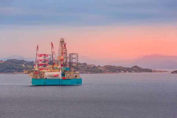 istock Oil platform in Norway, Stavanger 1253606742