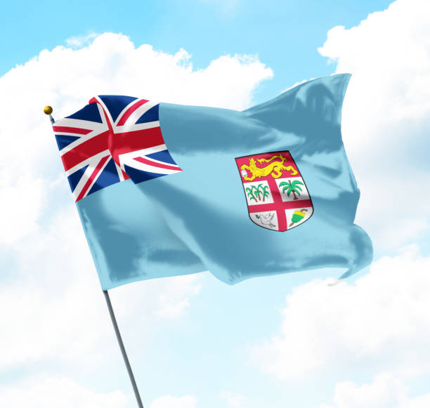 istock Flag of Fiji 1253606764