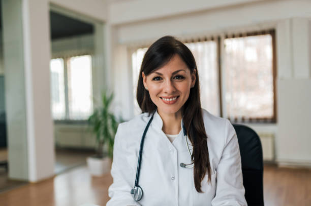 istock Portrait of a smiling general practitioner. 1253607504