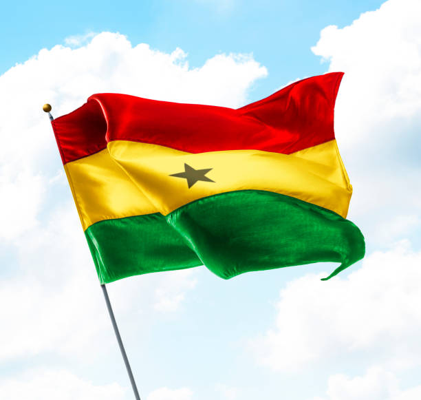 istock Flag of Ghana 1253607528