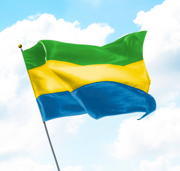 istock Flag of Gabon 1253607629