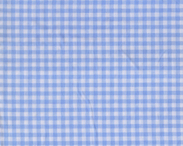 istock blue tone colored linen fabric for background. 1253620489