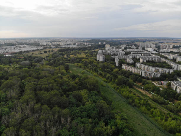 Aerial view of Marzahn