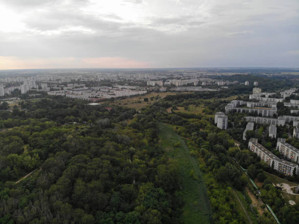 istock Aerial view of Marzahn 1253621434