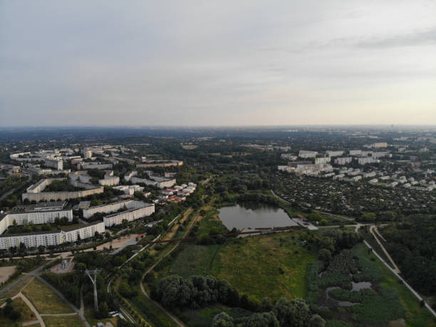 istock Aerial view of Marzahn 1253621542