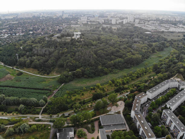 istock Aerial view of Marzahn 1253621605