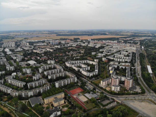 Aerial view of Marzahn