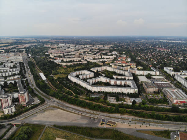 istock Aerial view of Marzahn 1253621842