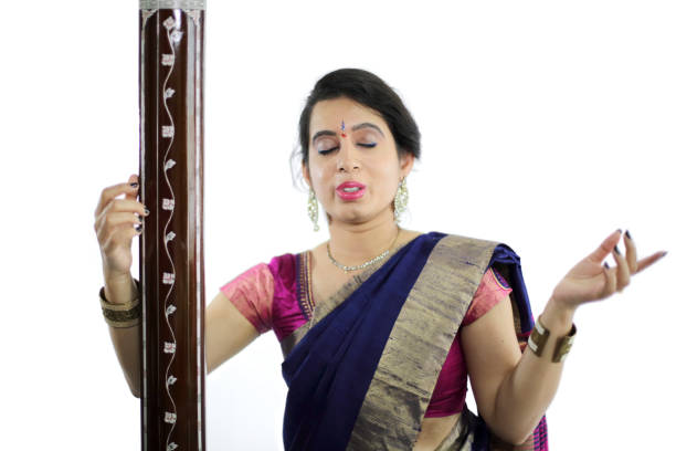 istock Indian Female Singer 1253632134