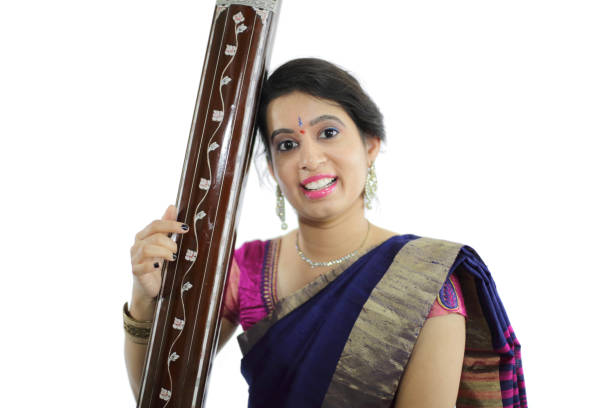 istock Indian Female Singer 1253632370