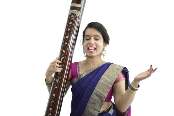 istock Indian Female Singer 1253632440
