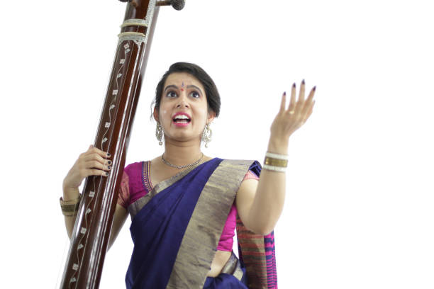 istock Indian Female Singer 1253632474