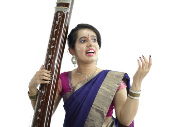 istock Indian Female Singer 1253632586