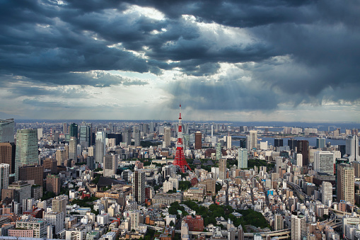 Beautiful cityscape of Tokyo, Japan