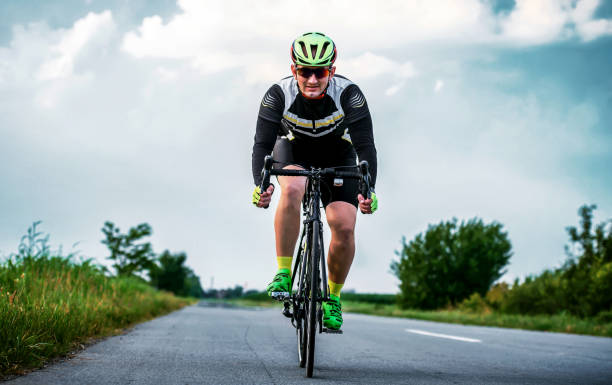 istock Cyclist riding a bicycle. Sport and recreation concept 1253643294