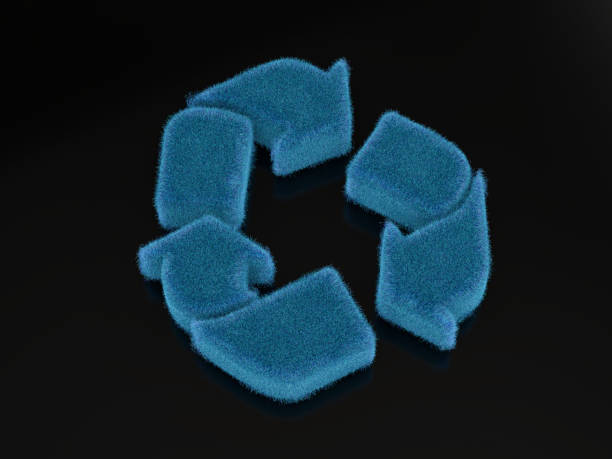 istock Fur recycle symbol 1253644047