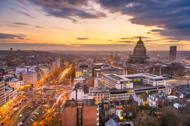 istock Brussels, Belgium Cityscape 1253648412