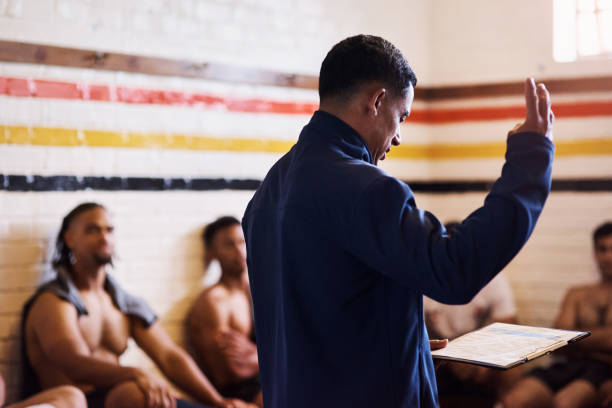 istock Listen up, the coach has something to say 1253653207