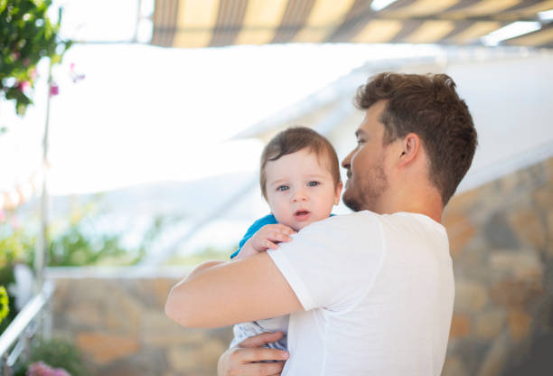 istock Single Dad Spending Time With His Baby 1253655077