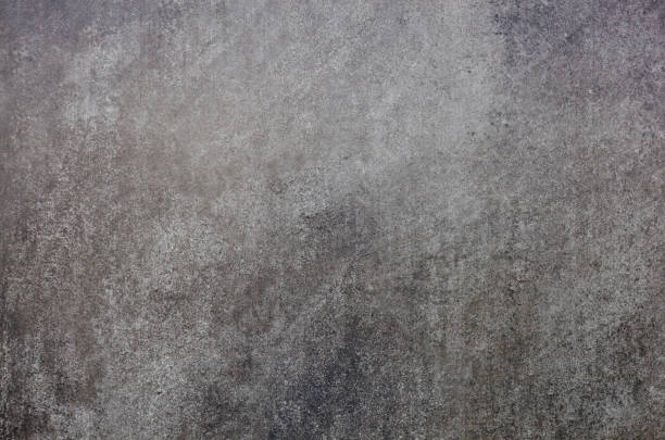 istock Concrete wall tile. Slate plate texture. Gray rough background 1253659210