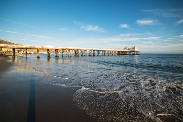 istock Malibu Pier at sunset 1253666500