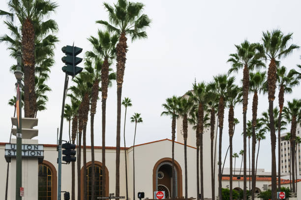istock Union Station in Los Angeles downtown 1253668081
